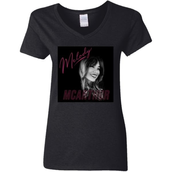 G500VL Ladies' 5.3 oz. V-Neck T-Shirt - Image 2