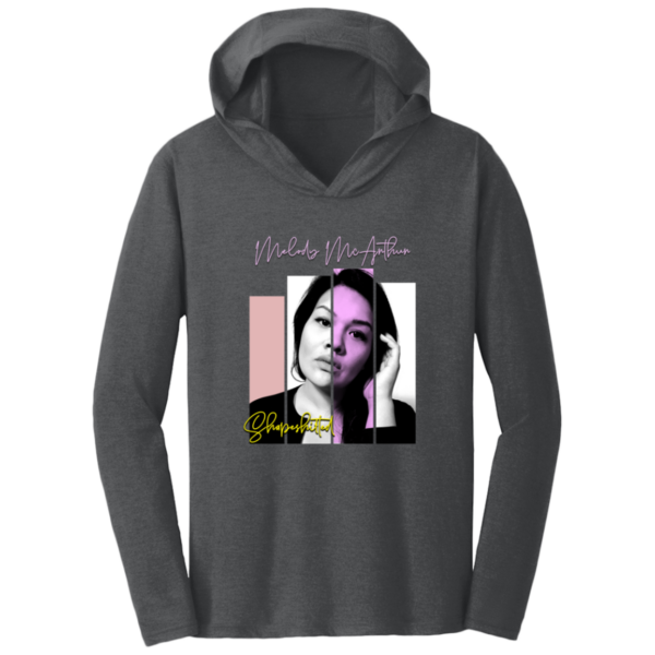 DM139 Triblend T-Shirt Hoodie - Image 3