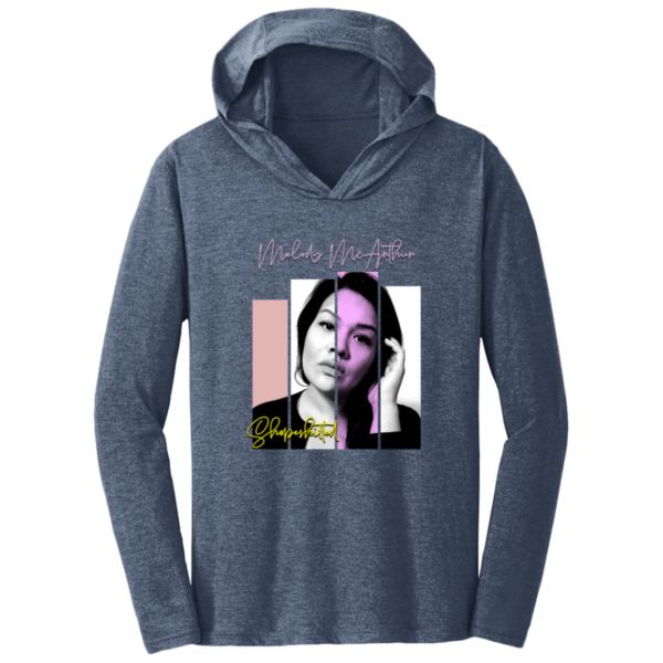 DM139 Triblend T-Shirt Hoodie - Image 4