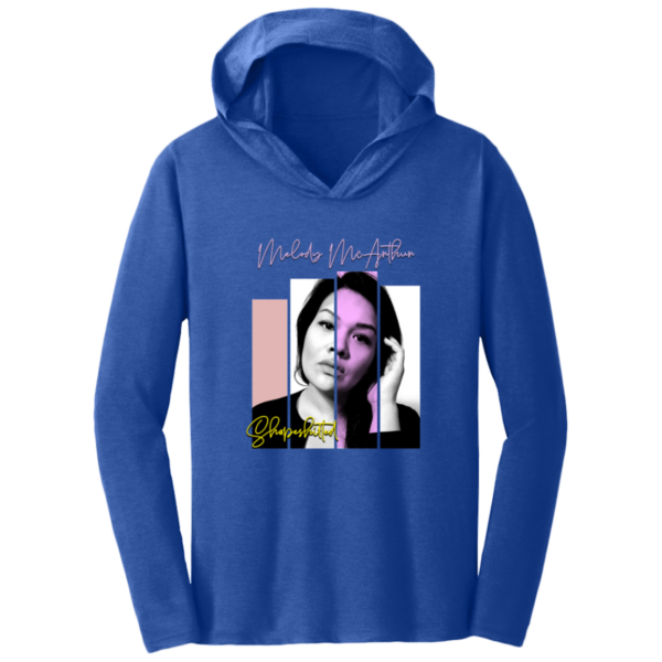 DM139 Triblend T-Shirt Hoodie - Image 5