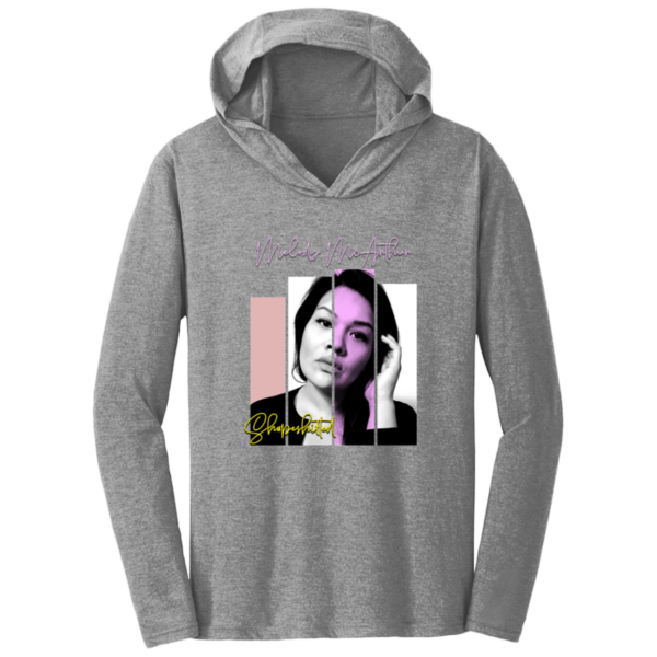 DM139 Triblend T-Shirt Hoodie - Image 2